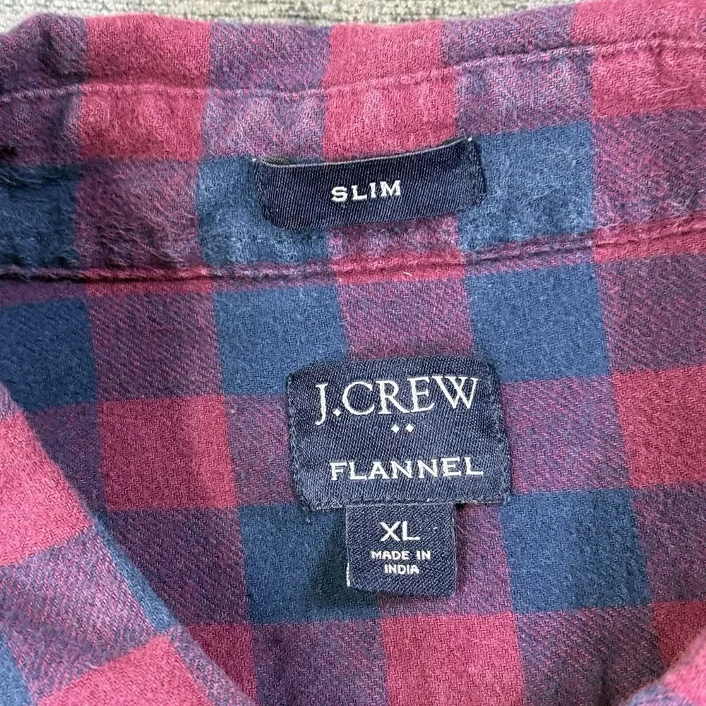 J. Crew crew flannel